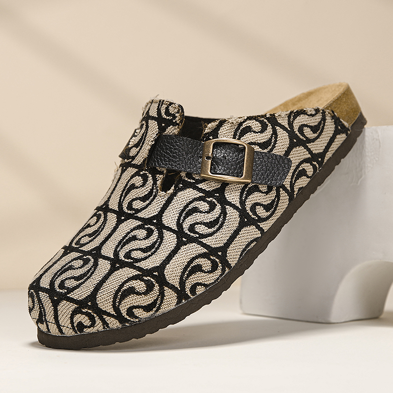 Men'S Shoes Birkenstock - Zoccoli con stampa Paisley e plantare