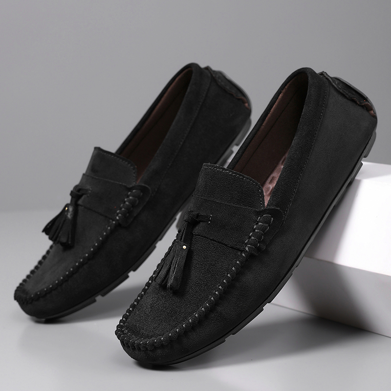 Men'S Shoes Temu - Mocassini Classici da Uomo con Nappe,