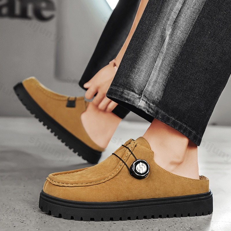 Men'S Shoes Birkenstock - Mezze pantofole con suola spessa casual