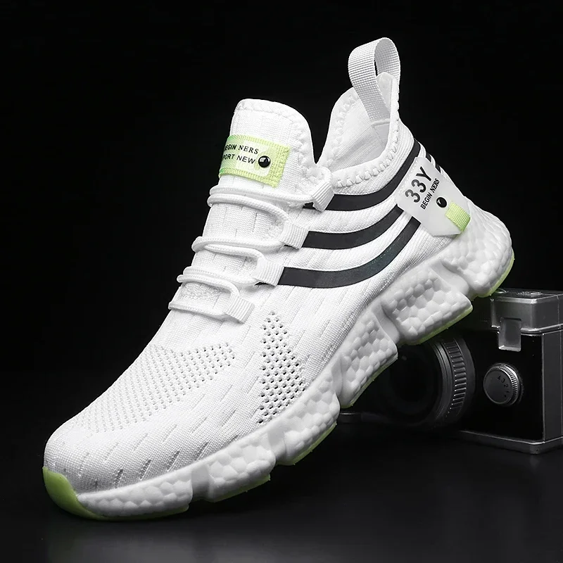 Men Shoes Size Chart - Sneakers da uomo Mesh scarpe da