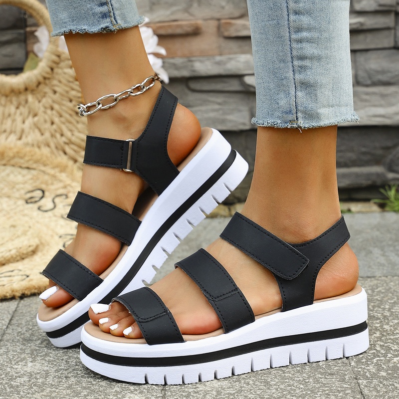 Velcro Strap Sandal - Sandali Estivi da Donna Nuovi Arrivi