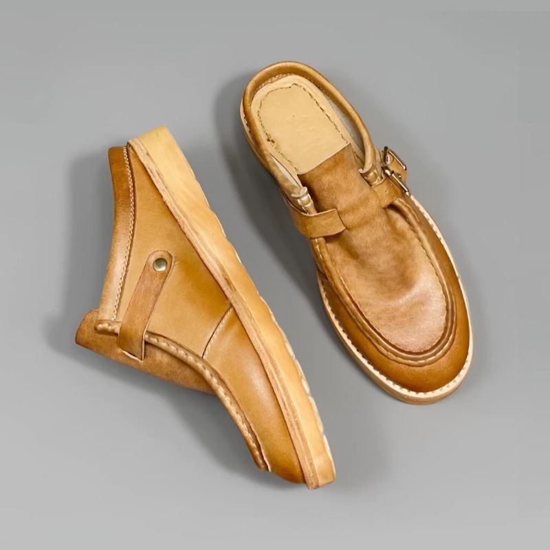 Men'S Shoes Birkenstock - Ciabatte da Uomo Retrò con Punta