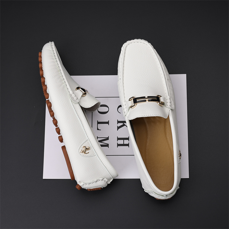 Scarpe da Uomo Mocassini Stile - Boat Shoe Leather recensione e prezzo