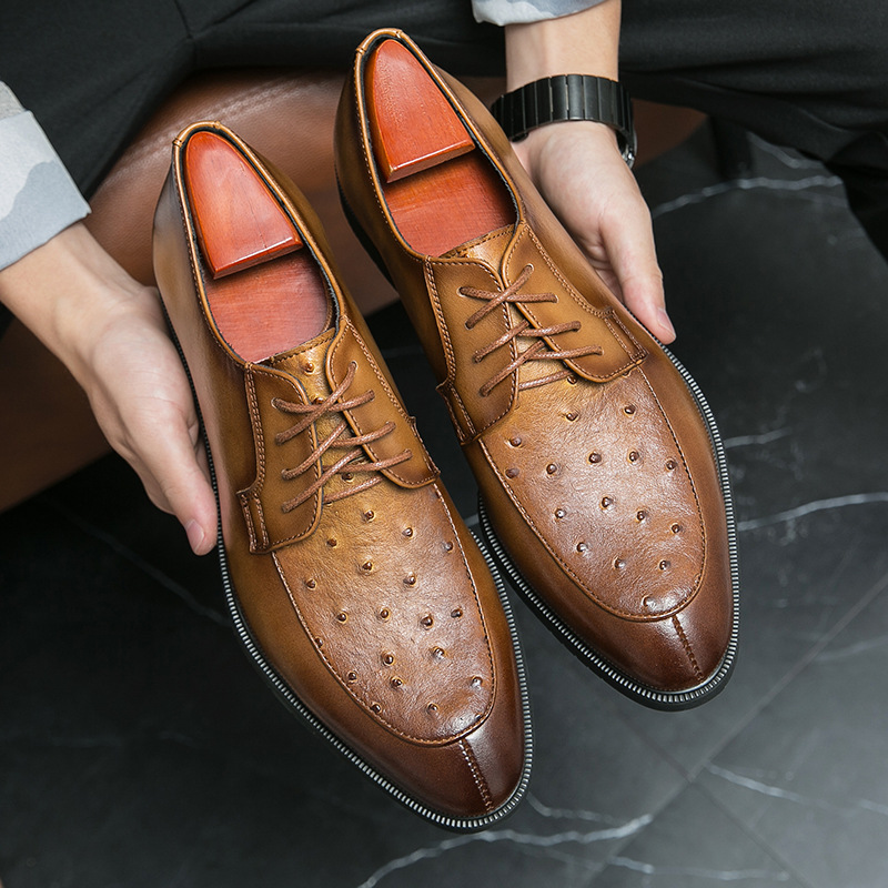 Scarpe classiche da uomo in pe - Men Shoes Eu To Us Size recensione e prezzo