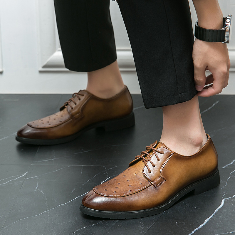 Scarpe classiche da uomo in pe - Men Shoes Eu To Us Size recensione e prezzo