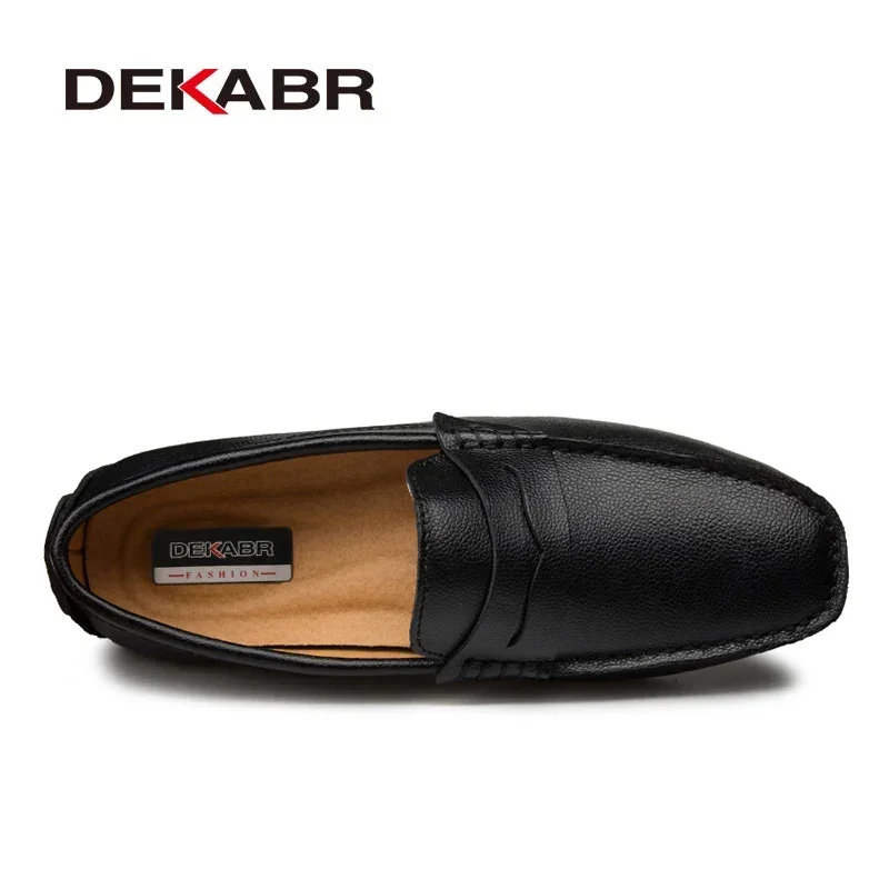 DEKABR Mocassini da uomo di gr - Boat Shoe Leather recensione e prezzo
