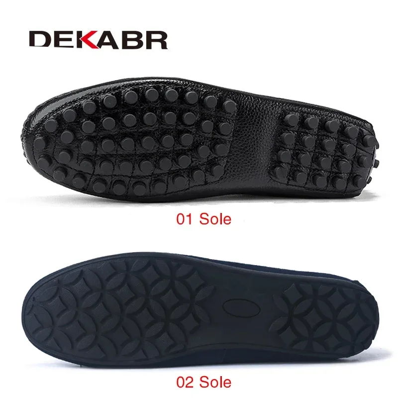 DEKABR Mocassini da uomo di gr - Boat Shoe Leather recensione e prezzo