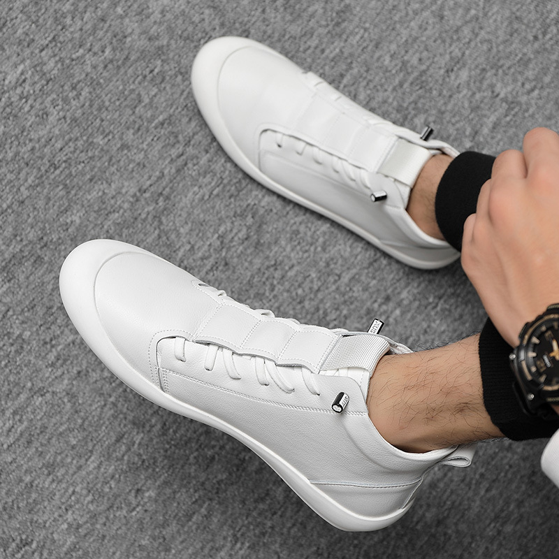Scarpe da ginnastica alte in v - Boat Shoe Leather recensione e prezzo