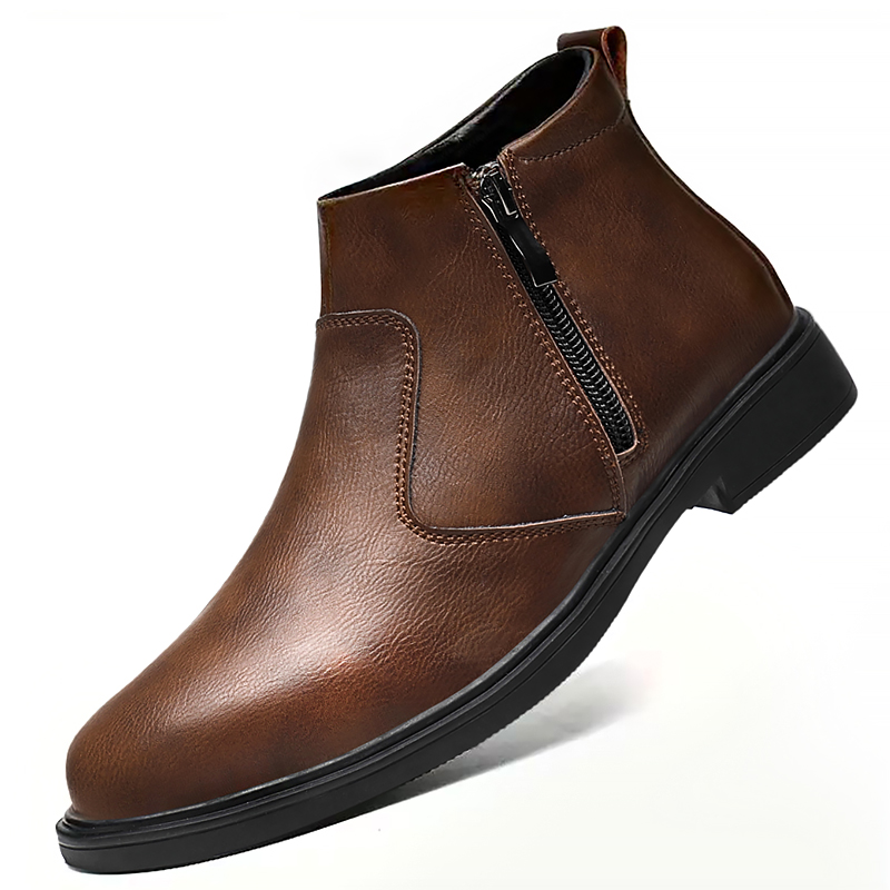 Nuove Scarpe in Pelle con Zip  - Men'S Shoes Temu recensione e prezzo