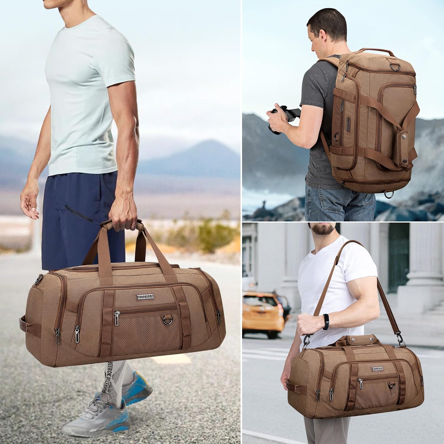 Borsa da Viaggio in Tela per U - Men Shoes Men recensione e prezzo