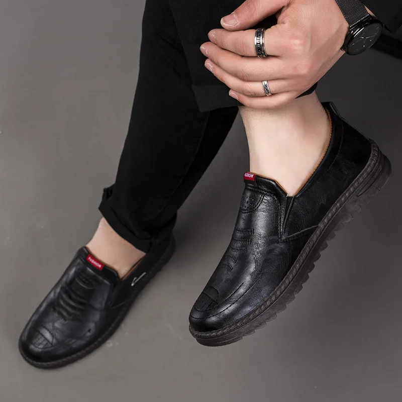 Scarpe in pelle da uomo Scarpe - Men'S Shoes Temu recensione e prezzo
