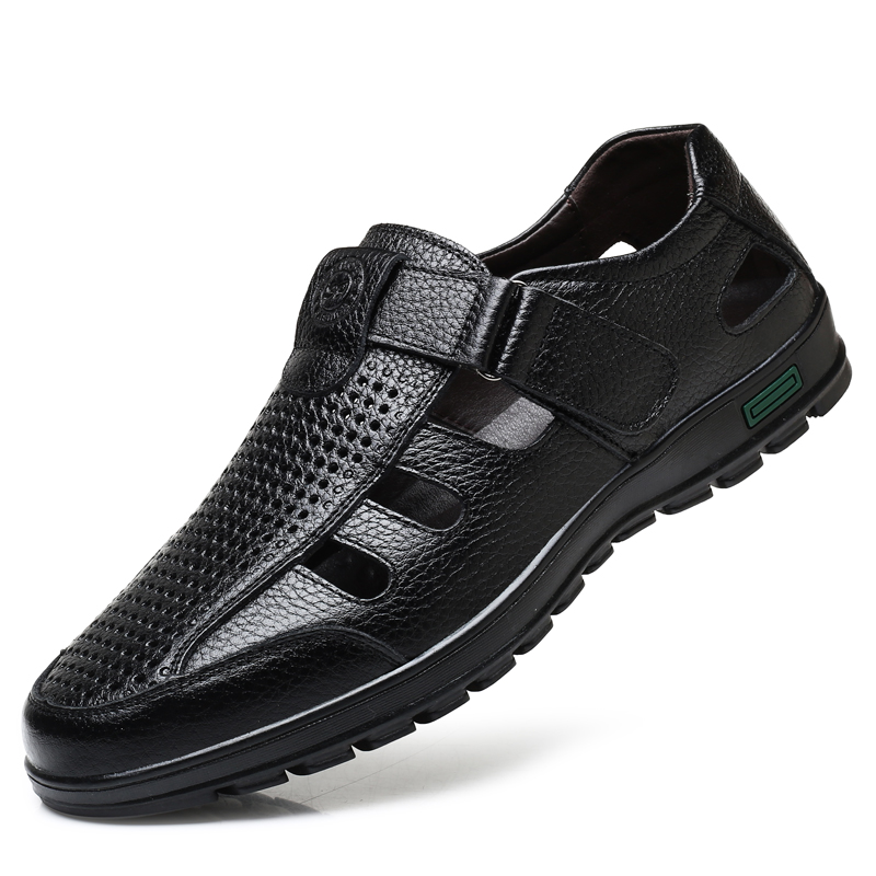 Sandali da uomo in vera pelle  - Men Shoes Eu To Us Size recensione e prezzo