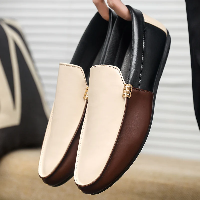 Mocassini in pelle alla moda p - Men'S Shoes Temu recensione e prezzo