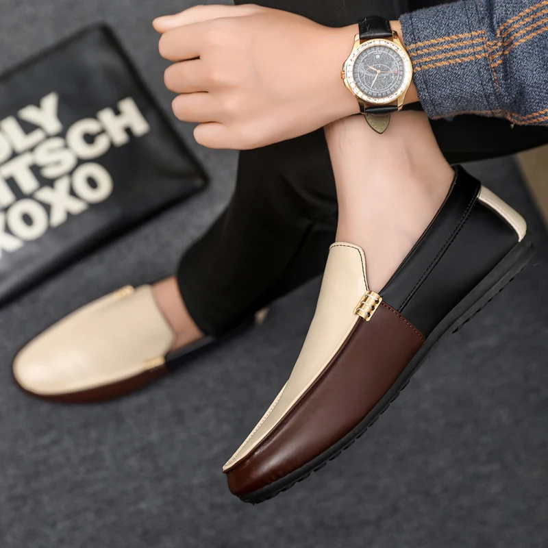 Mocassini in pelle alla moda p - Men'S Shoes Temu recensione e prezzo