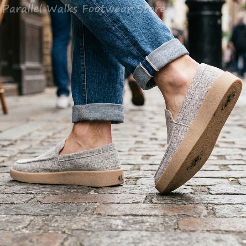 Mocassini Slip-On in Tela da U - Boat Shoe Leather recensione e prezzo