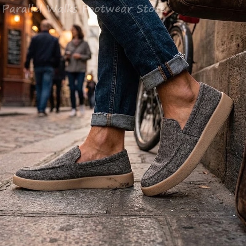 Mocassini Slip-On in Tela da U - Boat Shoe Leather recensione e prezzo