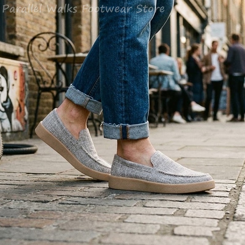 Mocassini Slip-On in Tela da U - Boat Shoe Leather recensione e prezzo