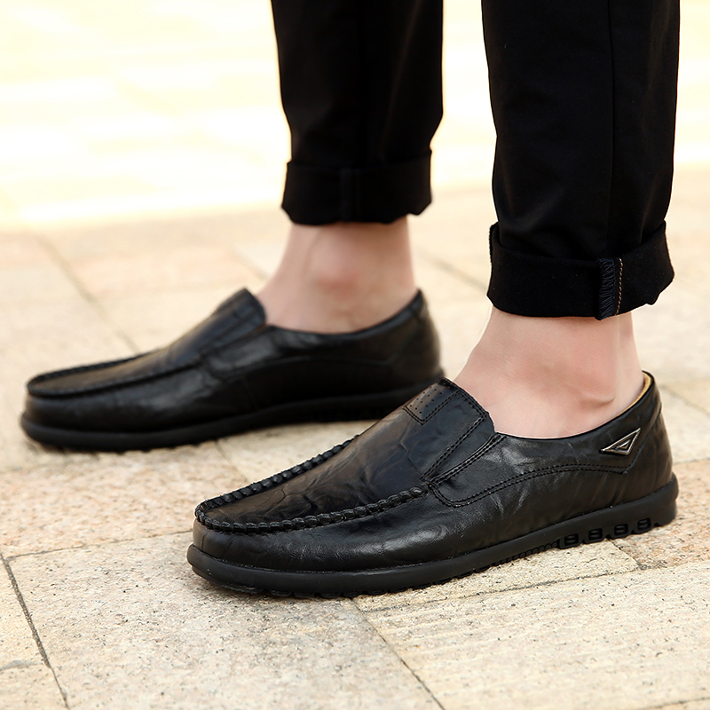 Scarpe casual da uomo in vera  - Boat Shoe Leather recensione e prezzo