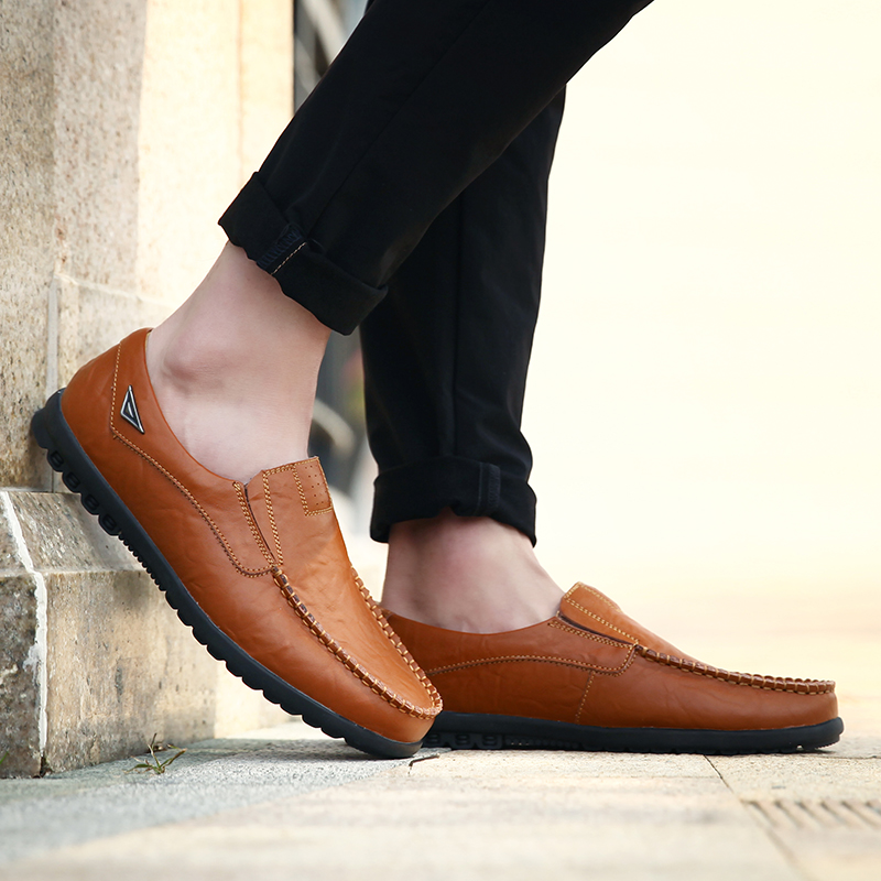 Scarpe casual da uomo in vera  - Boat Shoe Leather recensione e prezzo
