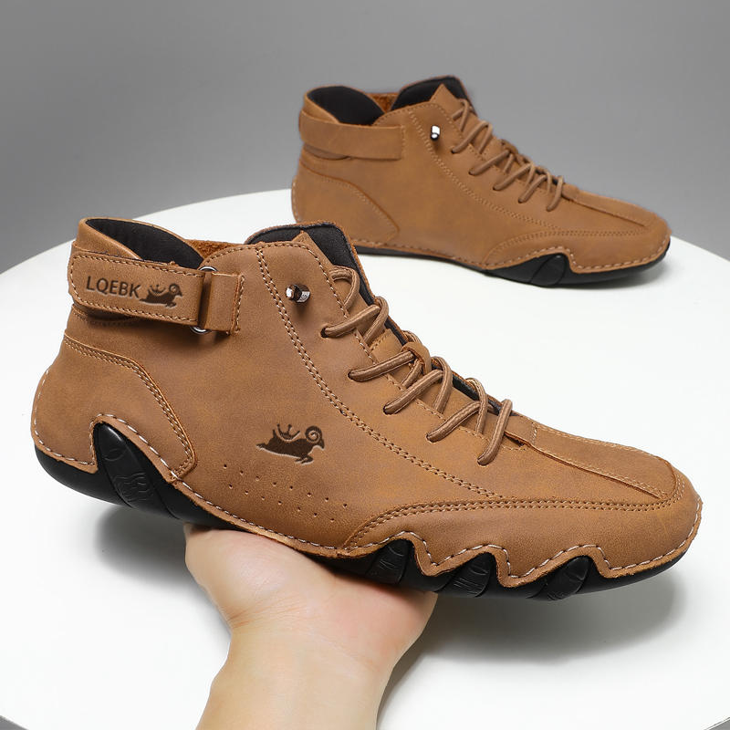 Scarpe in pelle da uomo Sneake - Boat Shoe Leather recensione e prezzo