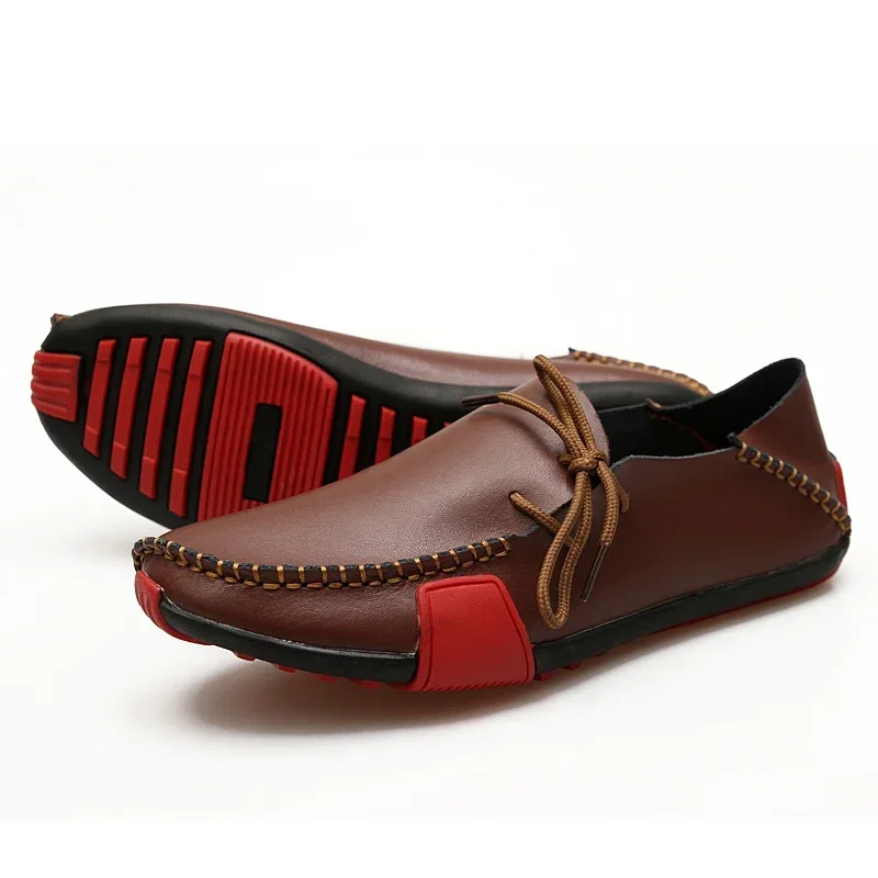 Scarpe da uomo in pelle Casual - Boat Shoe Leather recensione e prezzo