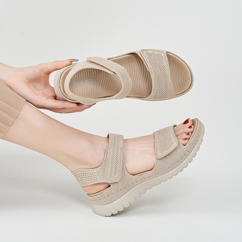Sandali da donna retrò classic - Velcro Strap Sandal recensione e prezzo